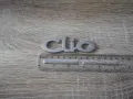 Емблема Надпис Renault Clio стар стил, снимка 2