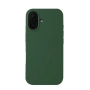 Силиконов кейс iPaky матиран и Протектор За iPhone 16 Plus (6.7), Тъмнозелен, снимка 2