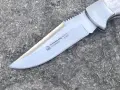 Оригиналният немски сгъваем джобен нож Puma Marmota Stag Handle. 821017, снимка 5
