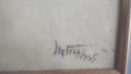 К-на платно масло Иван Гецов 1965г р-р100/80см в рамка, снимка 2