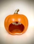 Декоративен керамичен свещник за Хелоуин / Halloween, снимка 2