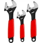 Гаечни ключове 3 части,Комплект регулируеми ФРЕНСКИ КЛЮЧОВЕ - 25235, снимка 1