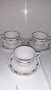 3 чаши с 3 чинийки , снимка 1 - Антикварни и старинни предмети - 36005218
