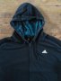 adidas Men’s Tech Full Zip Fleece Hoodie - страхотно мъжко горнище , снимка 2