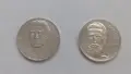 5 лева Христо Ботев и Васил Левски , снимка 1