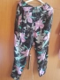 Като нов!Тънък панталон на цветя пролет/лято/есен, снимка 1