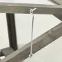 vidaXL Оранжерия, 60x45x100 см, чамово дърво, снимка 4