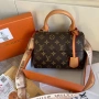 Louis Vuitton Дамска Кафява Чанта С Кутия И Торбичка На Марката Код 66Btq4, снимка 1
