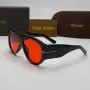 Слънчеви очила Tom Ford Mask Limited Edition нови, черно и червено Унисекс, снимка 3