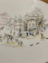 Hutschenreuther Selb. 1950 г. Порцеланова чиния., снимка 2