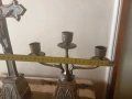 Комплект разпятие,кръст със свещници, снимка 5