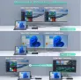 Microsoft Surface Dock с три дисплея (4K HDMI + VGA), 11 в 1 докинг станция Surface Pro със захранва, снимка 3