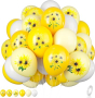 12-инчови балони с щампа на слънчогледи