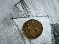 Монета - Великобритания - 1 фартинг | 1923г., снимка 1