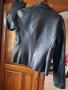 кожено вталено черно якенце, снимка 2