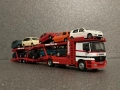 Mercedes Actros 1835 MP1 Kässbohrer SuperTrans Herpa 1:87 Автовоз, снимка 3