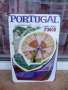 Метална табела разни Португалия русалка вятърна мелница TWA, снимка 1