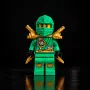 Голяма 30см Лего Фигурка Нинджаго - 3D промтирана, снимка 2