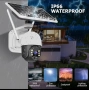 Външна камера за наблюдение, зареждане от соларен панел, Full HD, инфрачервена, водоустойчивост, снимка 2