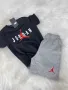 Nike Jordan Детски Памучен Еластичен Летен Къс Комплект Найк Джордан Код B339, снимка 2