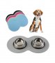 СИЛИКОНОВА ПОДЛОЖКА ЗА ДОМАШНИ ЛЮБИМЦИ ЗА ХРАНА И ВОДА - КОД 3210, снимка 5