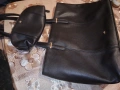 Anna Field Оригинал Нова Кожена Дамска Голяма Чанта с Несесер , снимка 10