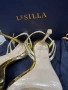 Оригинални сандали LeSILLA огледално златно, снимка 9