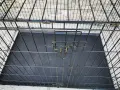 120x78x82cм XXL голяма метална сгъваема клетка за куче за транспорт или стационар, снимка 3