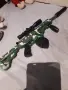 Airsoft Спрингов автомат с топчета.6мм калибър , снимка 1