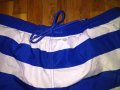 Плувни шорти бяло сини раета като нови размер Л, снимка 3