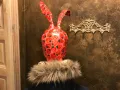 Глава за манекен заек декорация за магазин фотосесия папие маше, снимка 5