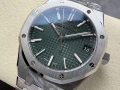 Наличен! Audemars Piguet ROYAL OAK green, Ref. 15510ST, снимка 8