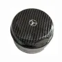Карбонов ПЕПЕЛНИК Mercedes с порцеланова чаша – T401, снимка 1