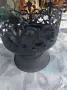 Много стар свещник от антикварен в Недерландия, оригинален, орнаменти,ръчна изработка прекрасен, снимка 9
