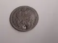 20 кройцера 1782 г . Австрия . Сребро, снимка 1