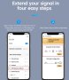 Портативен Бустер Повторител Безжичен Усилвател на Сигнала IoT Wi-Fi Repeater 4х2dBi Антени 300Mbps , снимка 11
