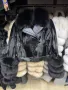 Дамски кожени якета с естествен косъм, снимка 1