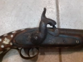 Красив автентичен капсулен пистолет,от 19 век,пищов,оръжие, снимка 7