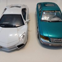 Lamborgini и Audi A6,големи, липсват дистанционни, снимка 2 - Коли, камиони, мотори, писти - 40888949