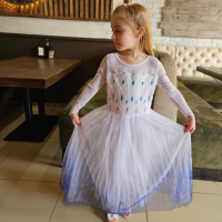 Рокля на Елза от Фроузън-Замръзналото кралство от 3 до 7 г размери , снимка 9 - Детски рокли и поли - 44808179