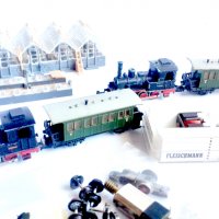 Локомотив и вагони мащаб N и макет мащаб N за влакчета и части, снимка 7 - Колекции - 39778119