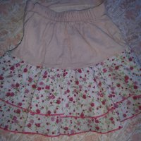 Детска пола на цветя, снимка 1 - Детски рокли и поли - 42346656