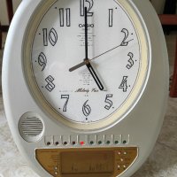Оригинален Мега Рядък Стенен Винтидж Часовник Casio Касио от 70те г на 20 в., снимка 3 - Стенни часовници - 40163984