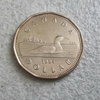 Монета. Канада . 1 долар . 1994 г., снимка 1 - Нумизматика и бонистика - 41411121