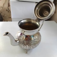 Мароканска кана за чай от месинг, снимка 4 - Сервизи - 41656577