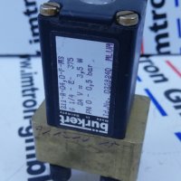 Двупосочен  електромагнитен вентил клапан Burkert  24V / 3.5W / 0-0.5 bar, снимка 1 - Друга електроника - 40732054