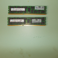 3.Ram DDR3 1333 Mz,PC3-10600R,4Gb,SAMSUNG.ECC Registered,рам за сървър.Кит 2 Броя, снимка 1 - RAM памет - 44696694