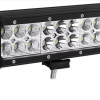 ЛЕД бар LED bar с 18 Епистар диода 54W 24см 10-30V, снимка 1 - Аксесоари и консумативи - 42604817