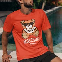  Мъжка тениска MOSCHINO 5 модела всички размери , снимка 1 - Тениски - 28402771