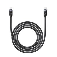  Orico кабел Cable USB C-to-C PD 100W Charging 1.0m Black - C2CZ-BK-10 - 24 месеца гаранция, снимка 3 - Кабели и адаптери - 41291885